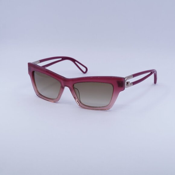 🕶️ New Furla SFU465 0D78 Sunglasses - Burgundy Gradient Frame - Picture 1 of 9